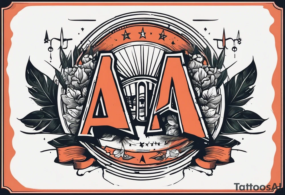 A banner that reads AO..BUSHWICK .HAH tattoo idea