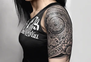 Arm sleeve tattoo idea