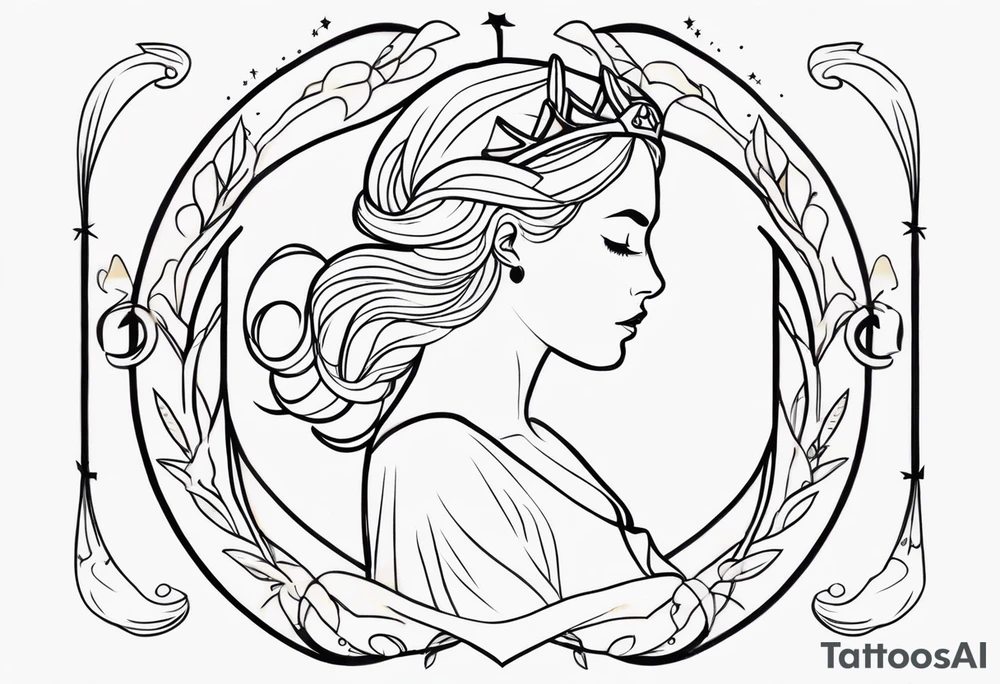 Virgo Aries tattoo tattoo idea