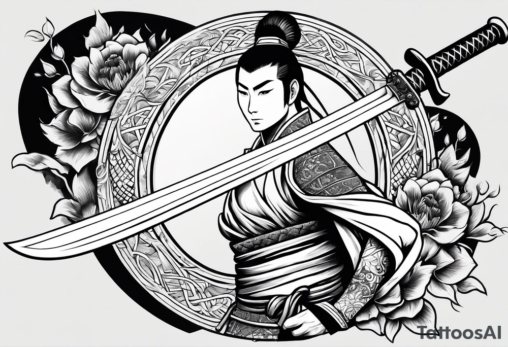 Samurai sword's tattoo idea