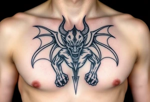 demon tattoo idea
