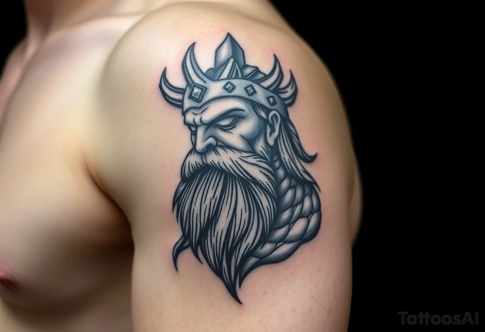 Big Tartarus greek god tattoo idea