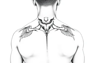 vitruvian man tattoo idea