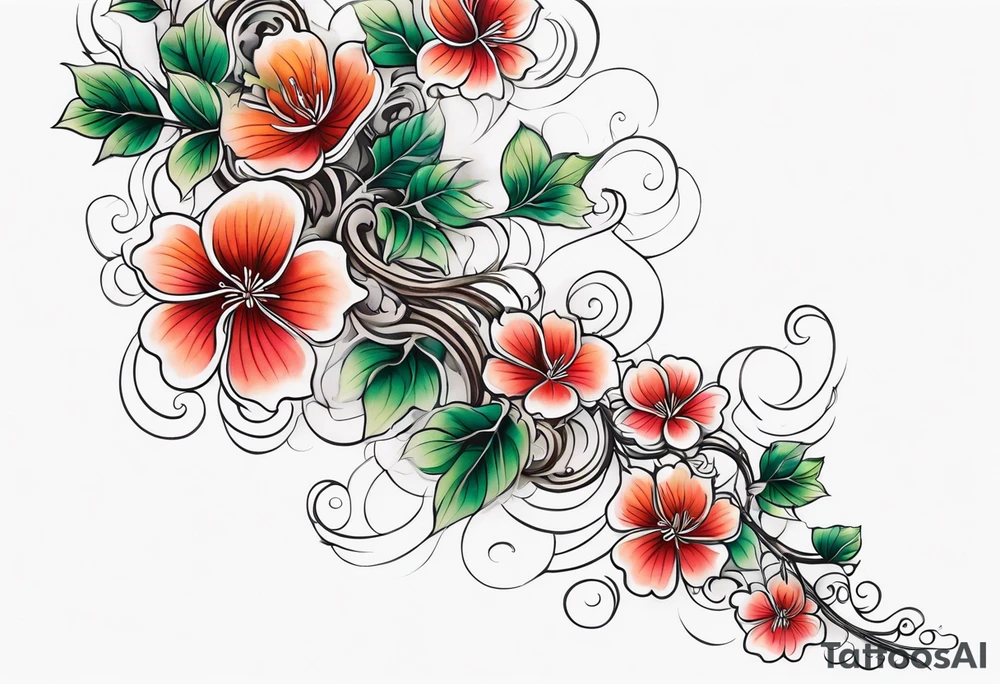 Delicate Vines crawling up the arm. tattoo idea