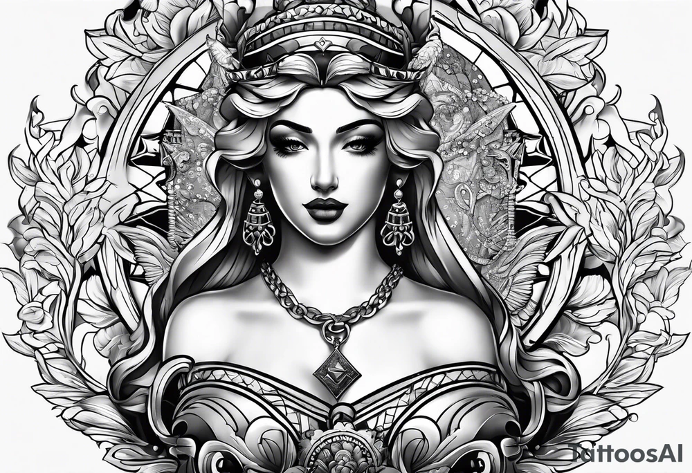 justice tattoo idea
