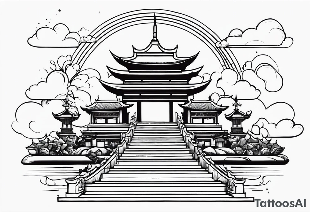 Lempuyang gates to heaven tattoo idea