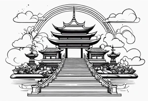 Lempuyang gates to heaven tattoo idea