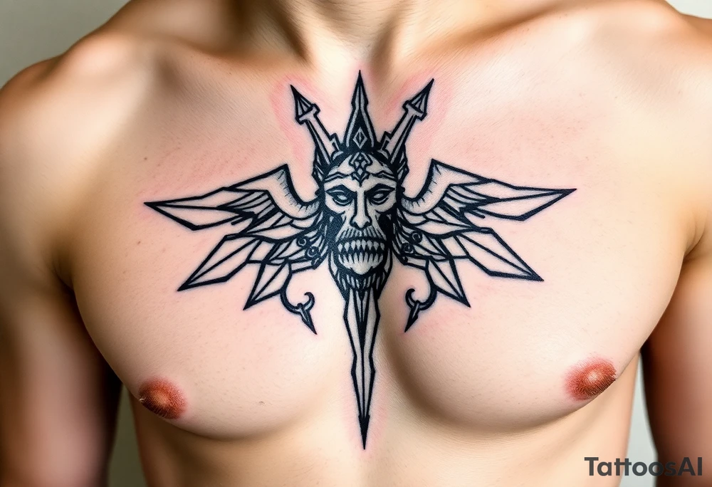 Roman viking tattoo idea