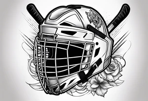 hockey tattoo tattoo idea