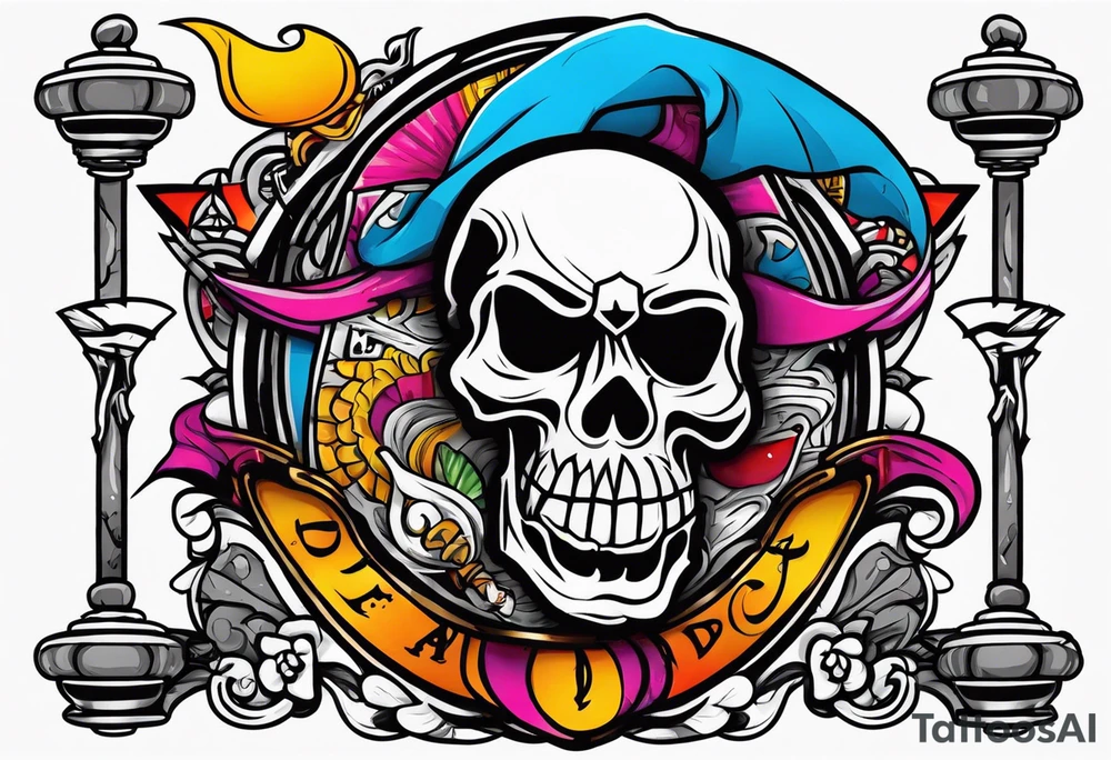 Forearm death row records tattoo idea