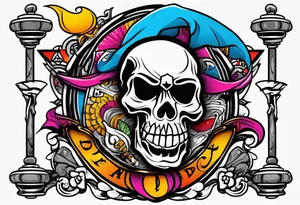 Forearm death row records tattoo idea
