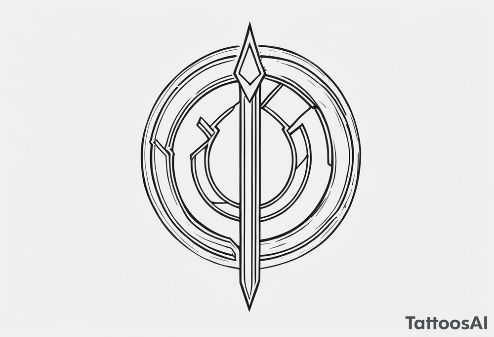 Ancient spartan symbol tattoo tattoo idea
