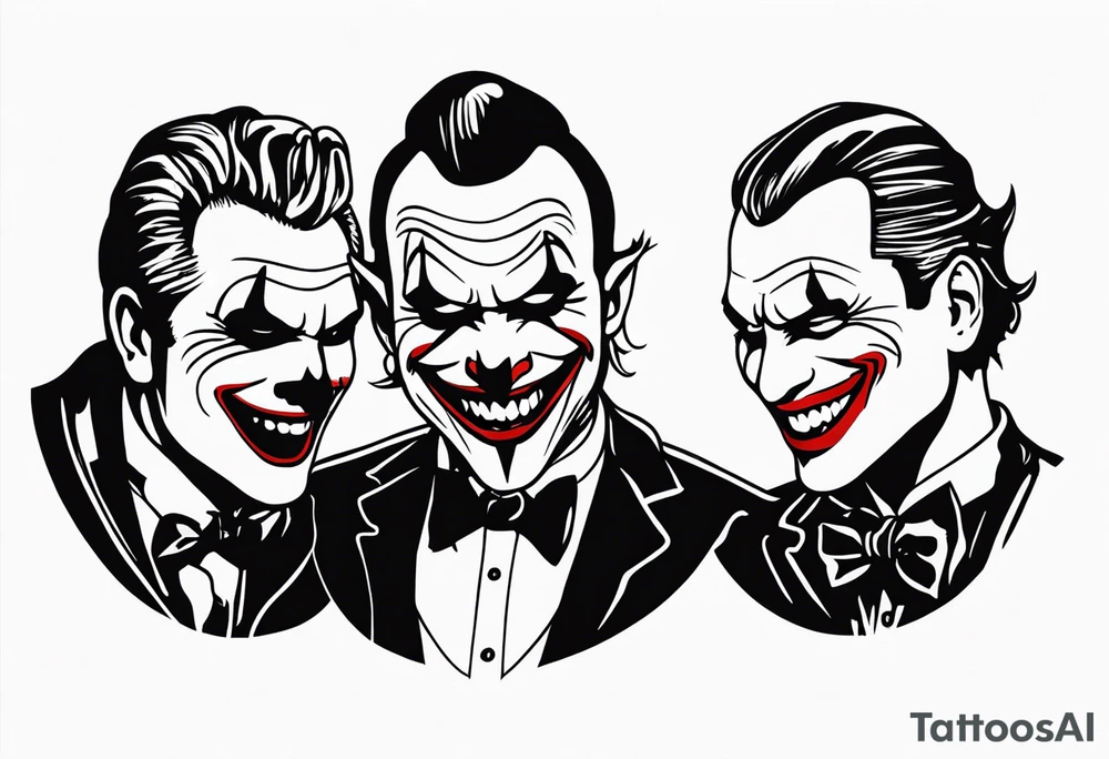 jokers hahahaha tattoo idea