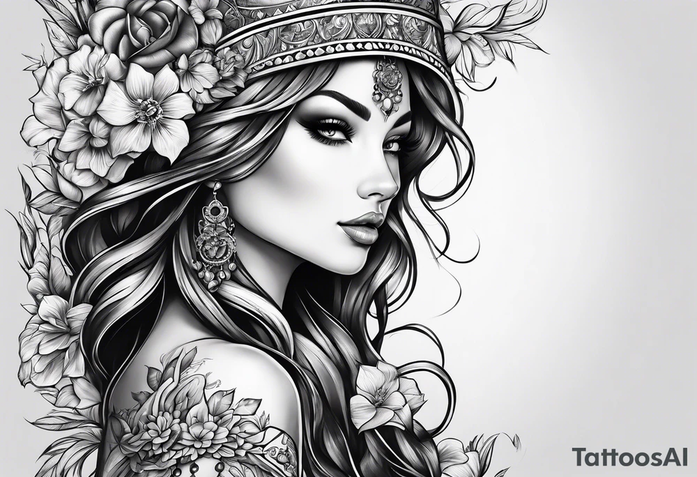 um tunel tattoo idea