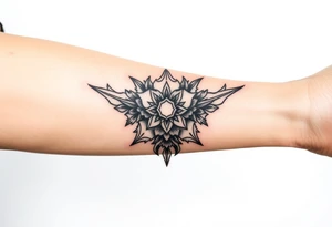 Traditional tattoo with 3 main components tattoo idea