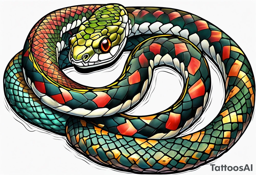 snake tattoo idea