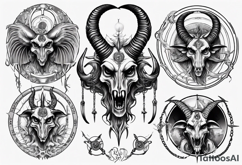 Baphomet tattoo idea