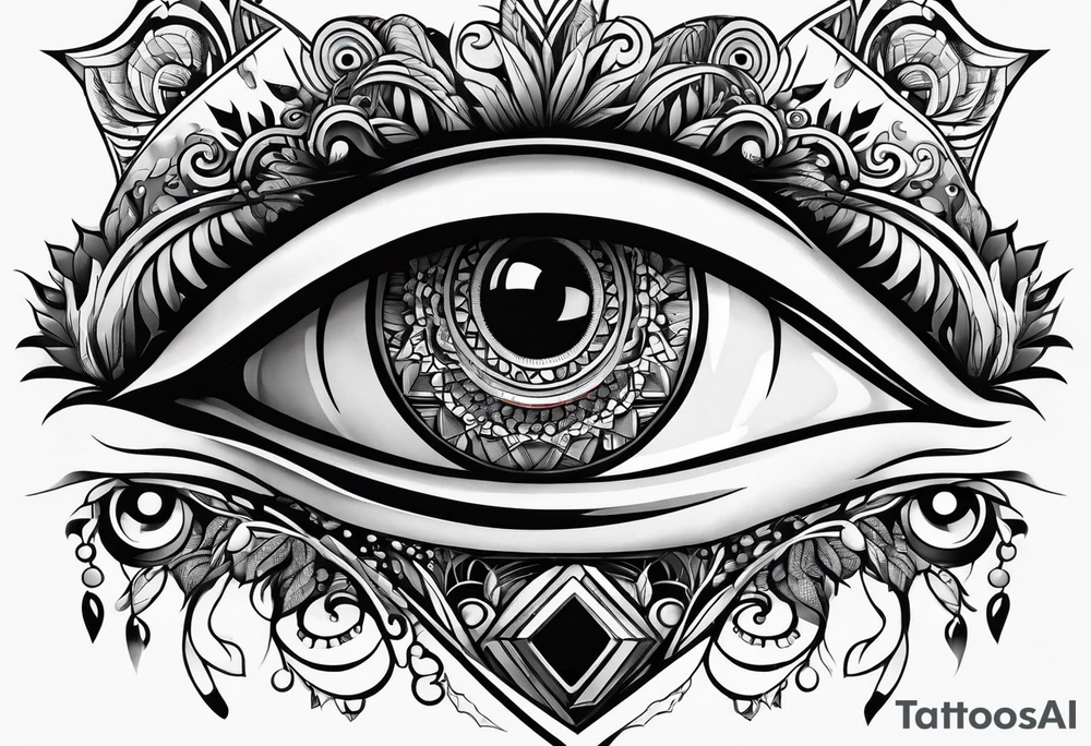 psychedelic

eye tattoo idea