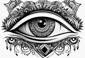 psychedelic

eye tattoo idea