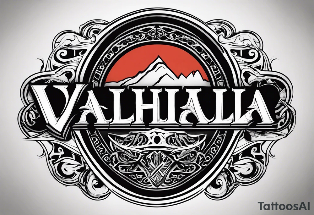 Valhalla tattoo idea