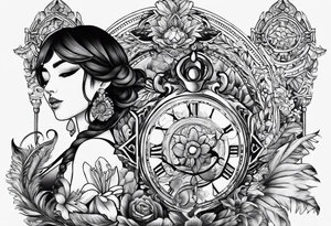 Cœur brisé tattoo idea