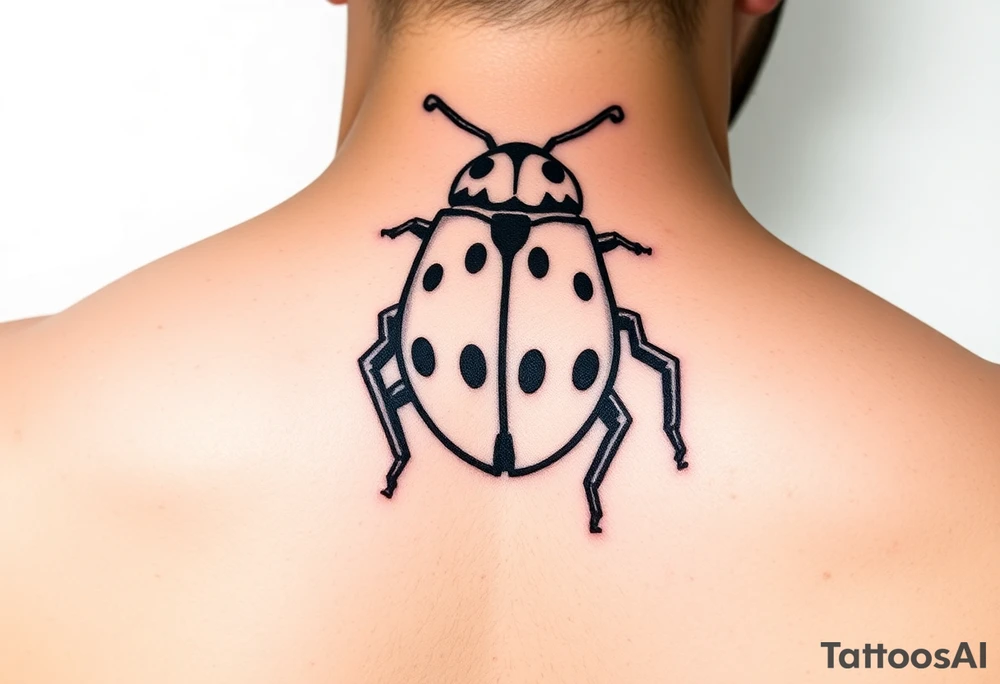 Gangster ladybug tattoo idea