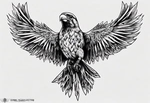 highly detailed bird, Lynyrd Skynyrd 
free from birdcage tattoo idea