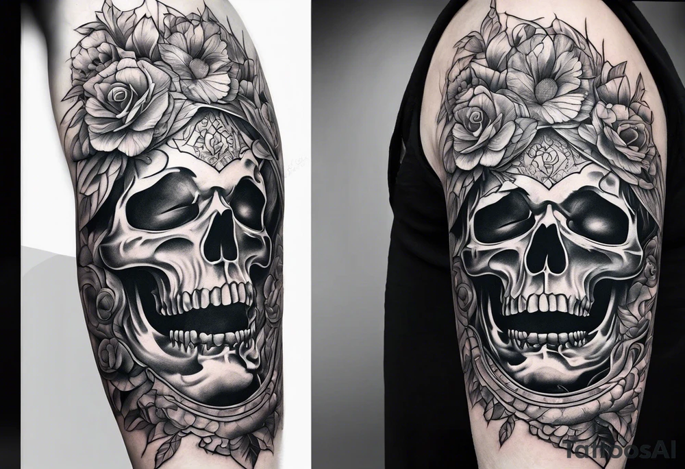 Life after death tattoo idea