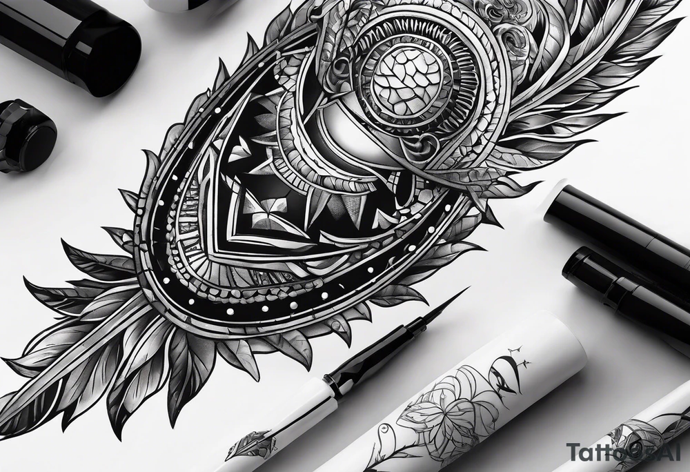 Écriture égyptienne avec un scarabée au milieu tattoo idea Écriture égyptienne avec un scarabée au milieu tattoo idea