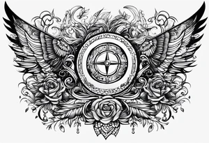 Terri and rick parents name tattoo idea