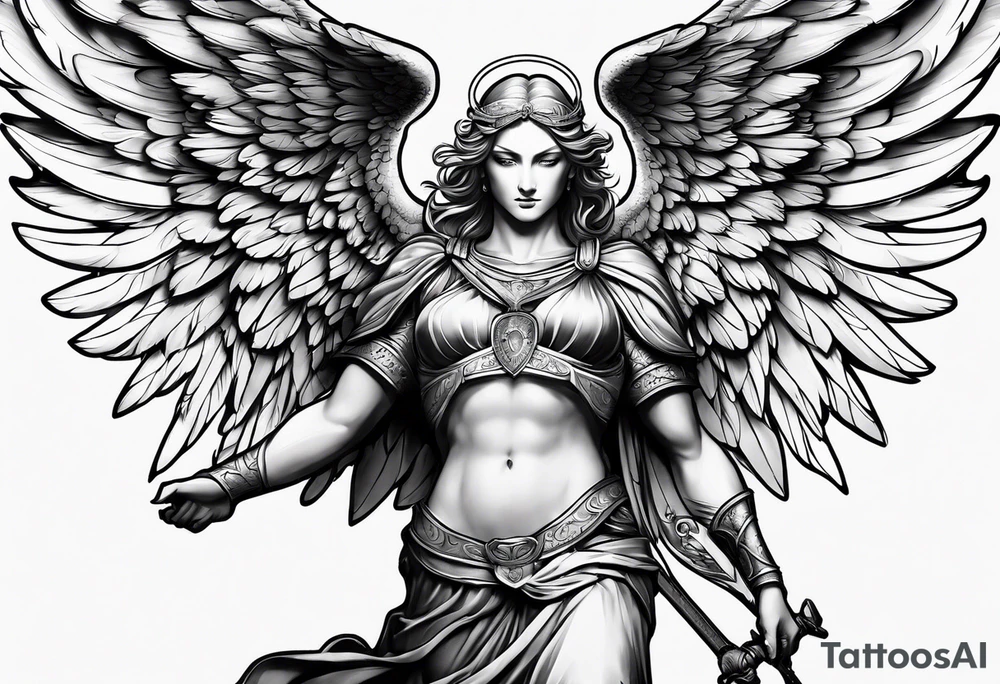 archangel tattoo idea