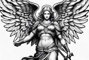 archangel tattoo idea