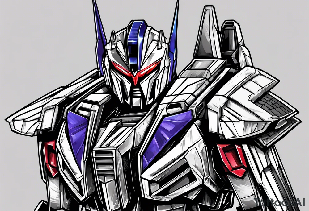Decepticon Starscream tattoo idea