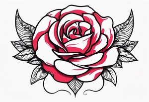 the rose queen's crown tattoo idea