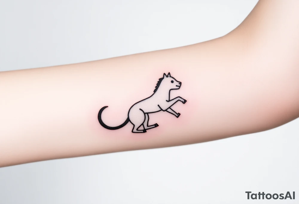 Andorinha carregando o simbolo de uma maça, robozinho carregando um simbolo de kotlin linguagem de programação tattoo idea