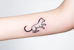 Andorinha carregando o simbolo de uma maça, robozinho carregando um simbolo de kotlin linguagem de programação tattoo idea