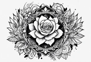 The word “healed” tattoo idea