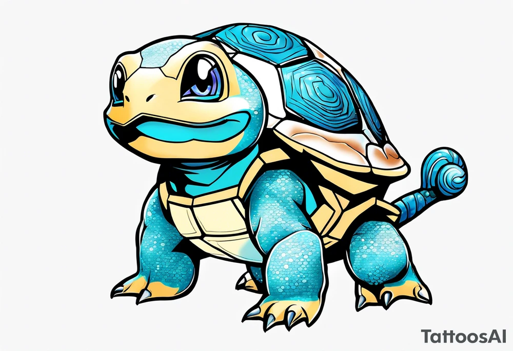 Squirtle tattoo idea