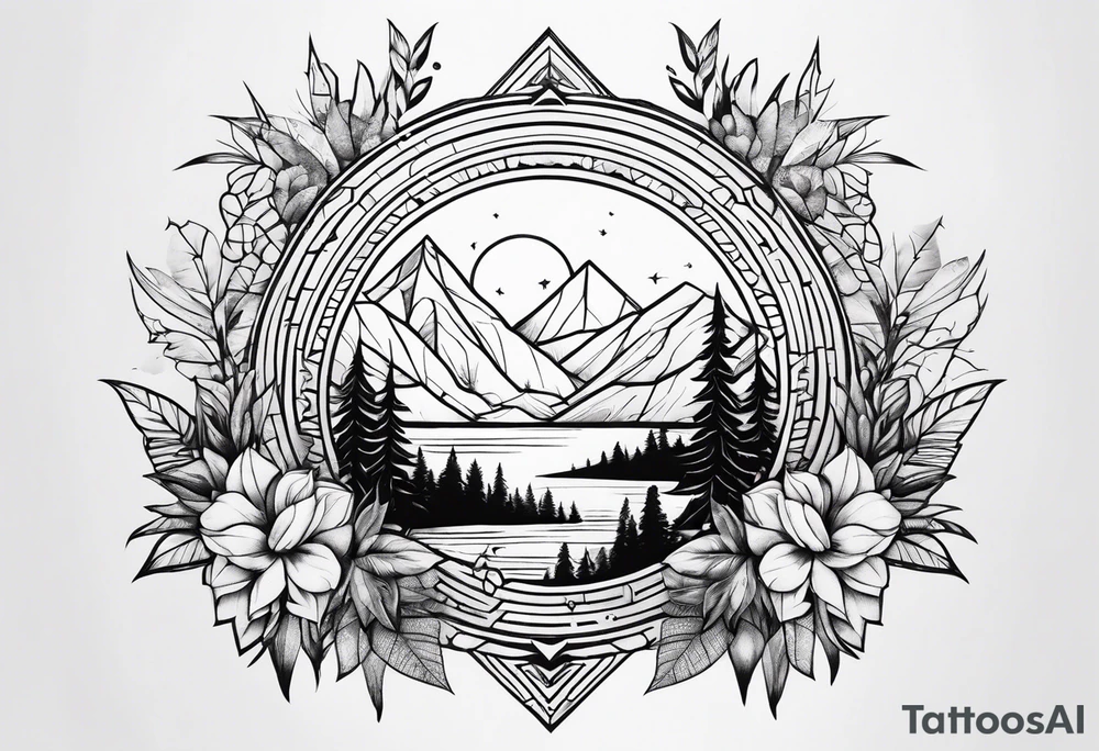 nature tattoo idea