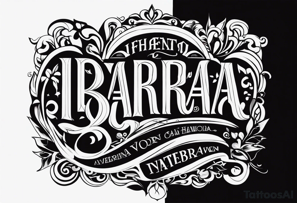 IBarra tattoo idea