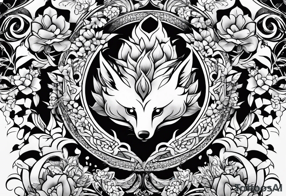 Hundepfote tattoo idea