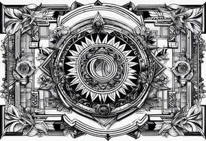 computer parts tattoo idea