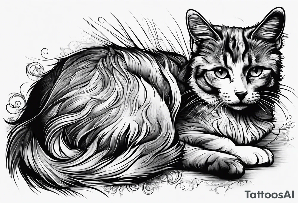 Dog fucking cat tattoo idea