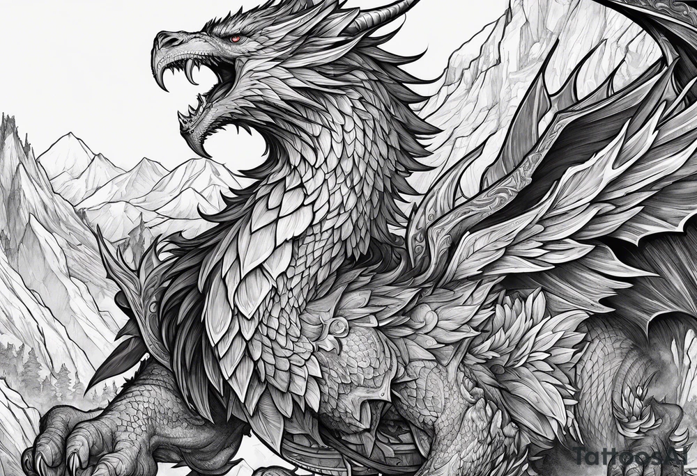 Dungeons and Dragons tattoo idea