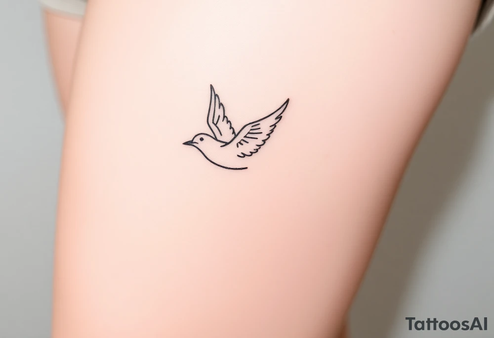 swallow flying with its wings out and forward tattoo idea swallow flying with its wings out and forward tattoo idea