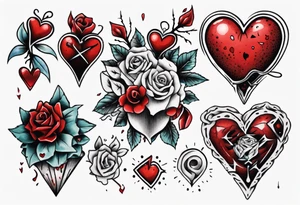heartbreak tattoo idea