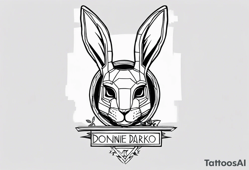 coelho do filme donnie darko tattoo idea