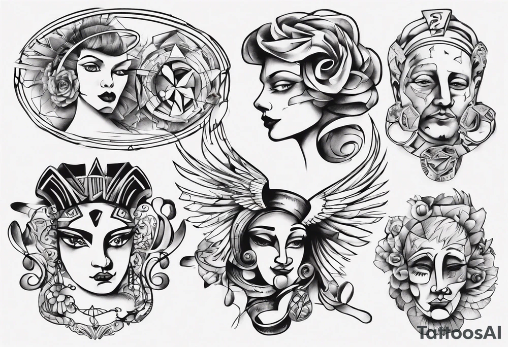 money tattoo idea