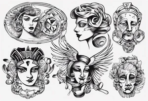 money tattoo idea