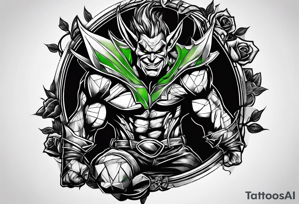 Green goblin tattoo idea